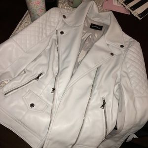 Express (Minus the) leather Moto Jacket